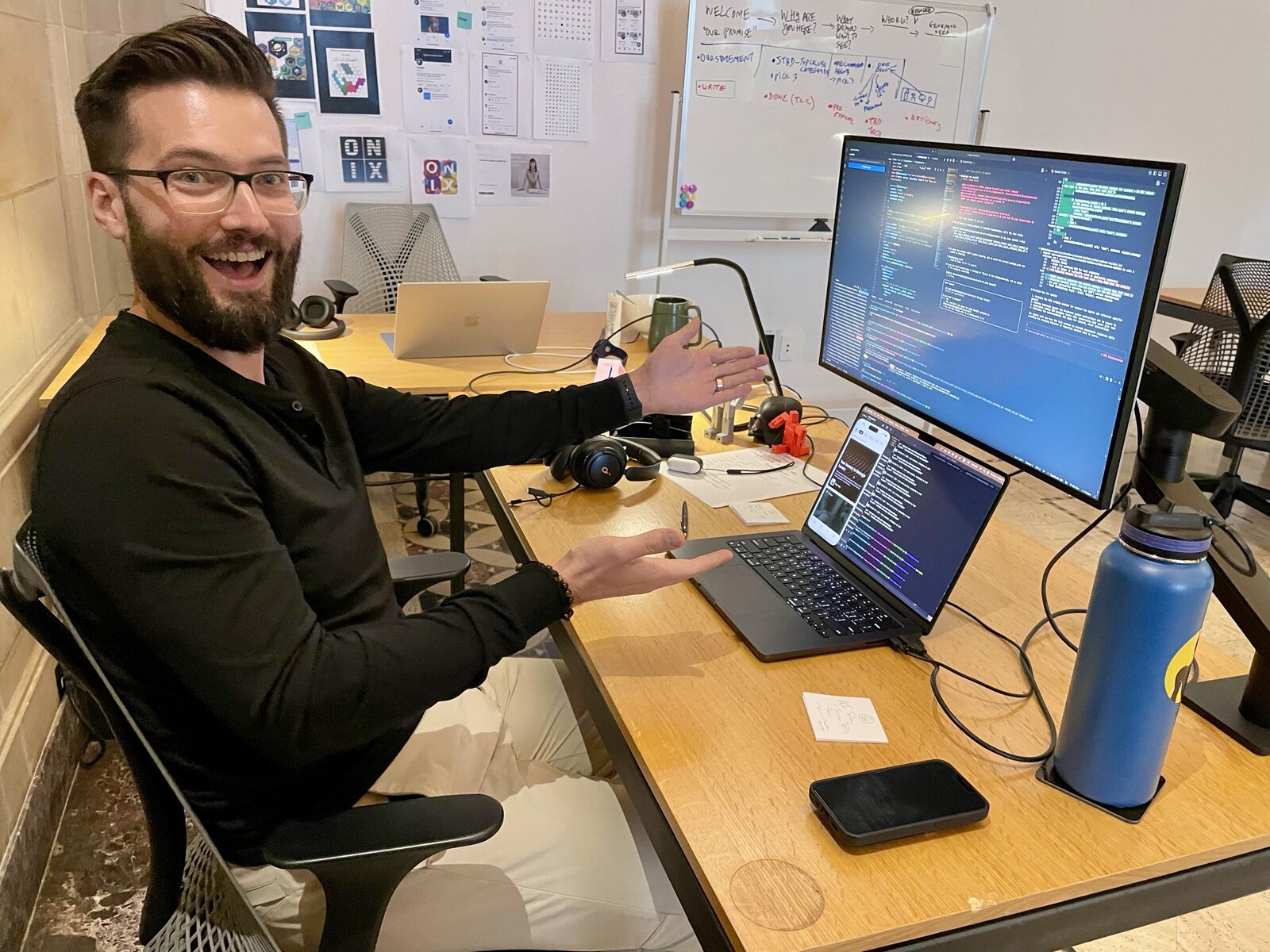 The tools, podcasts, and unexpected things that kept me sane and shipping during Onix's zero-to-one year.